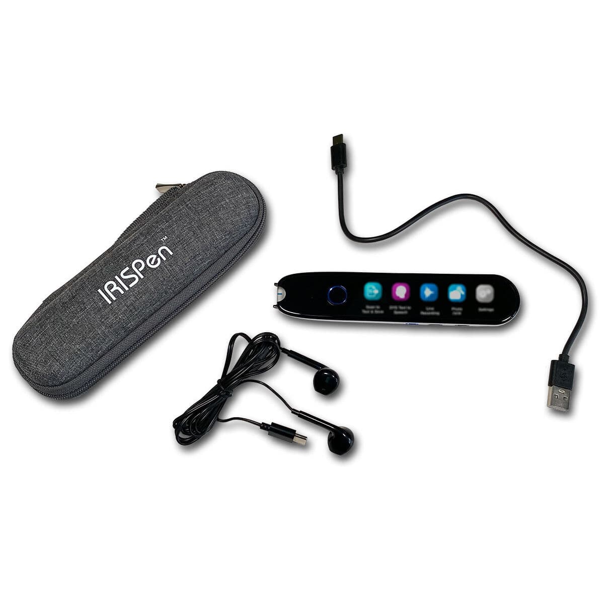 Sträckkodsläsare Iris 463244