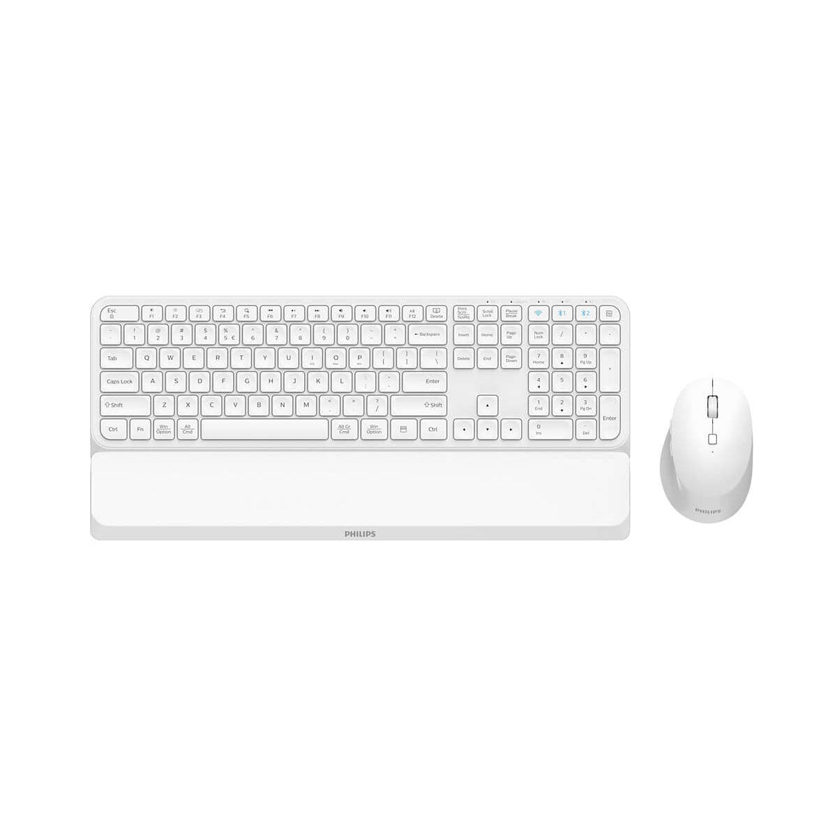 Souris & clavier Philips SPT6607W/16 Blanc QWERTY - Image 2