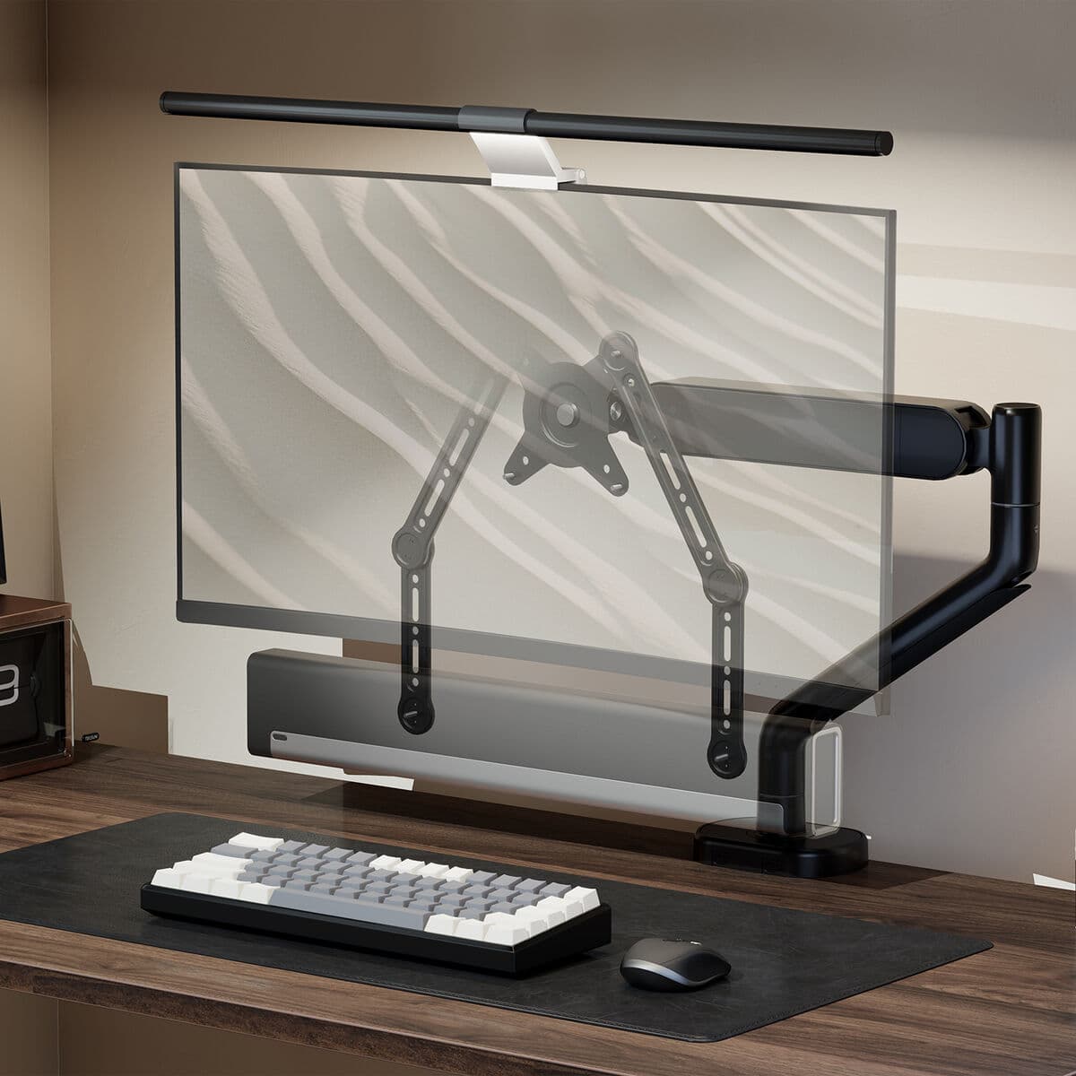 Reguliuojama atrama Aisens SPK03U-375 Juoda - Image 5