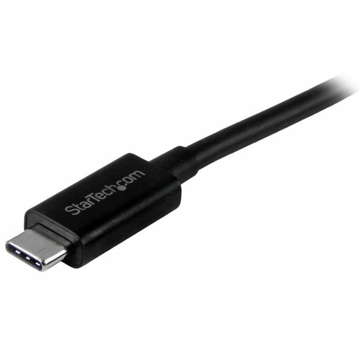 Câble USB C Startech USB31CC1M Noir 1 m - Image 2
