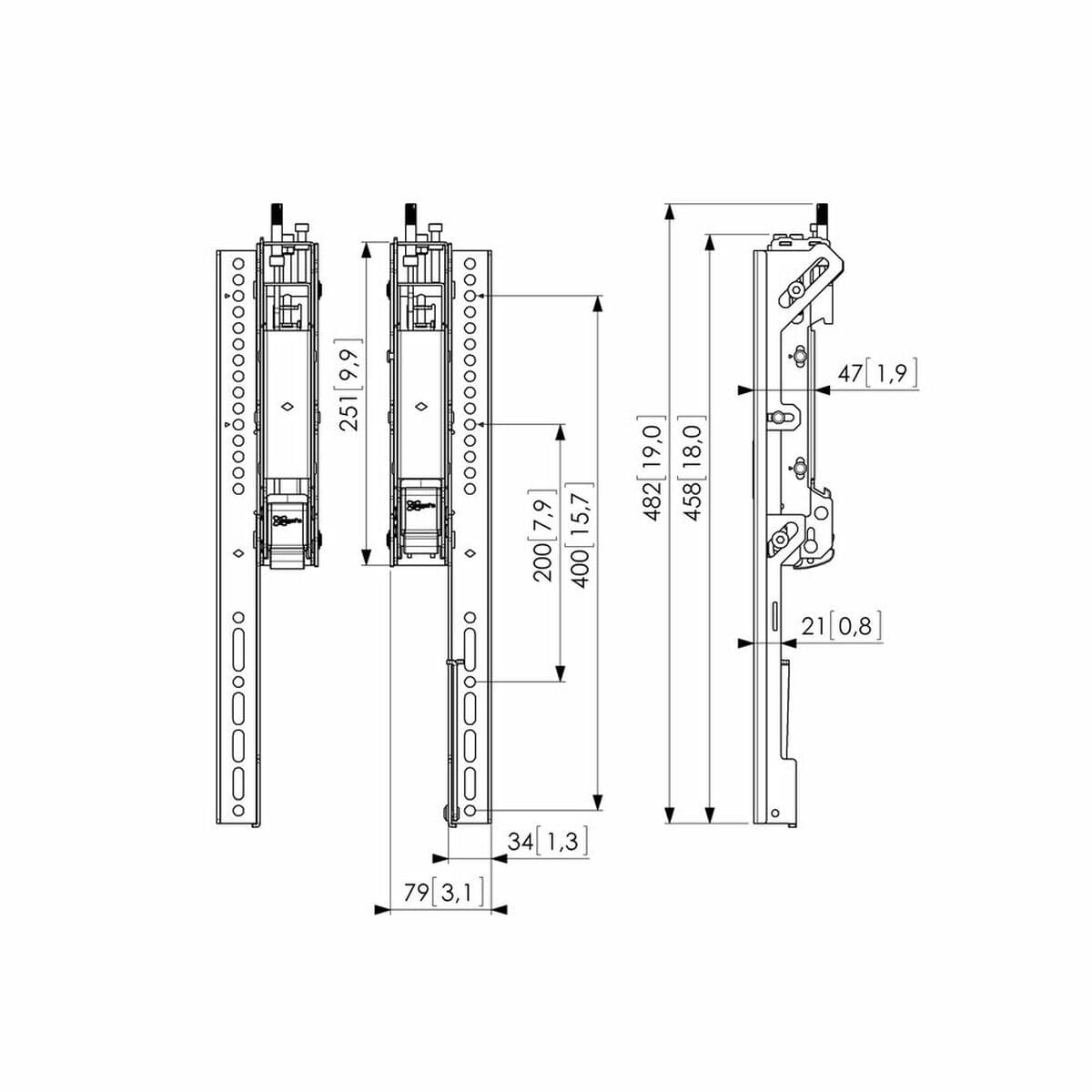 Support de TV Vogel's 7235040 80 kg - Image 2