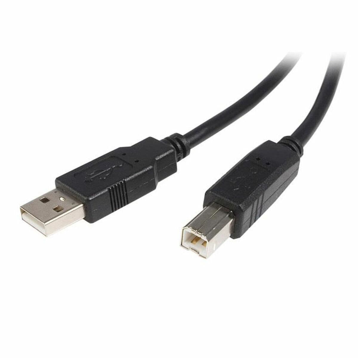 USB A - USB B Kábel Startech USB2HAB1M            Fekete
