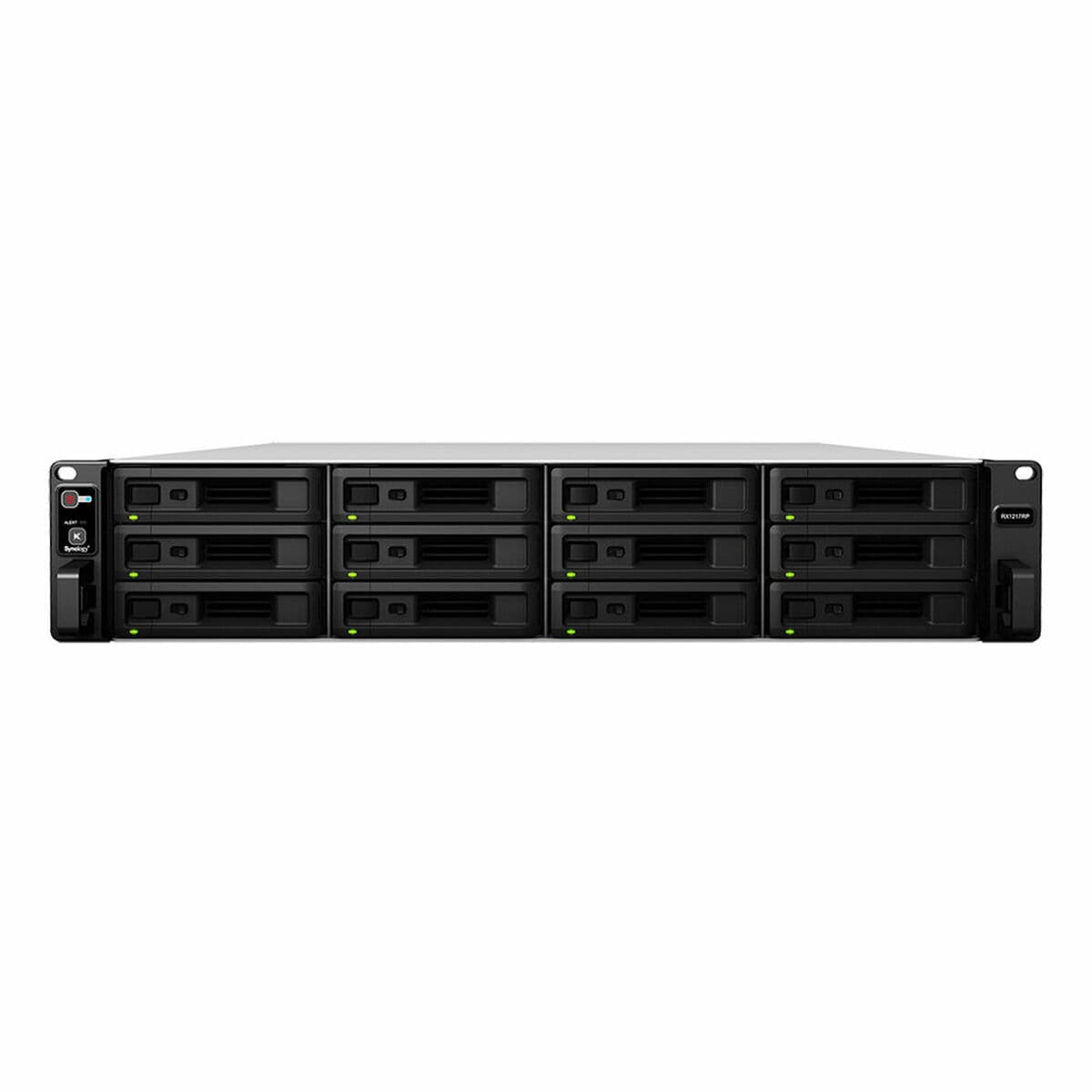 Almacenamiento en Red NAS Synology RX1217RP Negro Negro/Gris