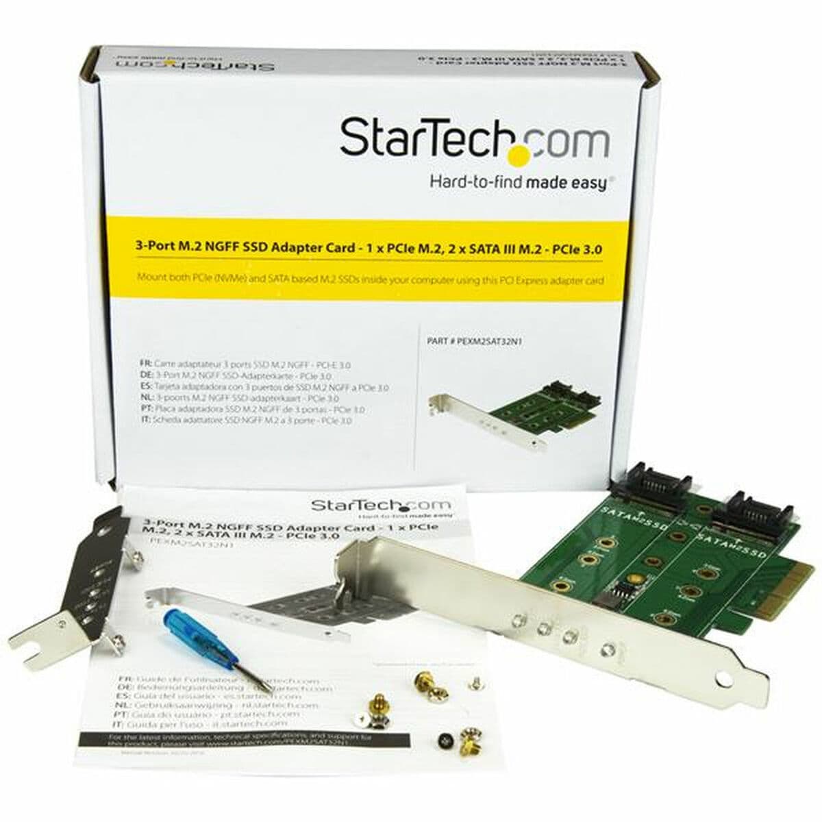 PCI Kort SSD M.2 Startech PEXM2SAT32N1 - Image 2