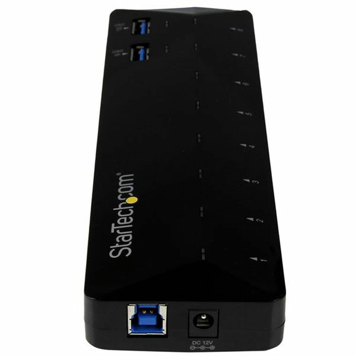 Hub USB Startech ST103008U2C USB 3.0 x 10 Noir - Image 3
