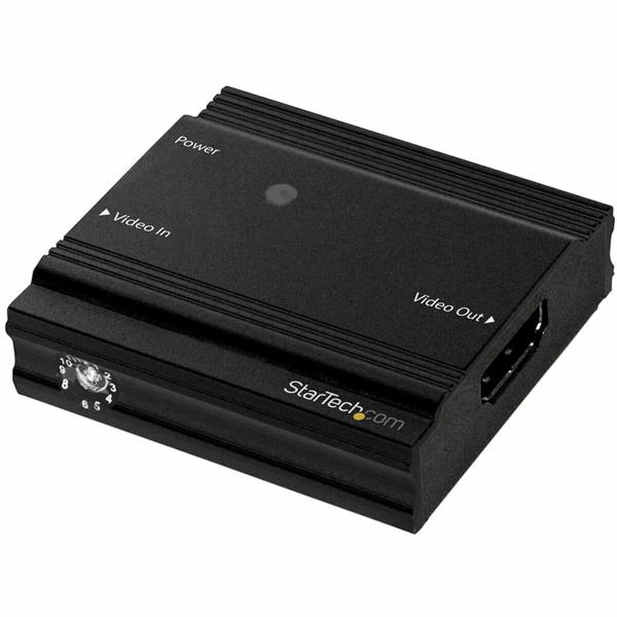 Adapter HDMI Startech HDBOOST4K            Svart
