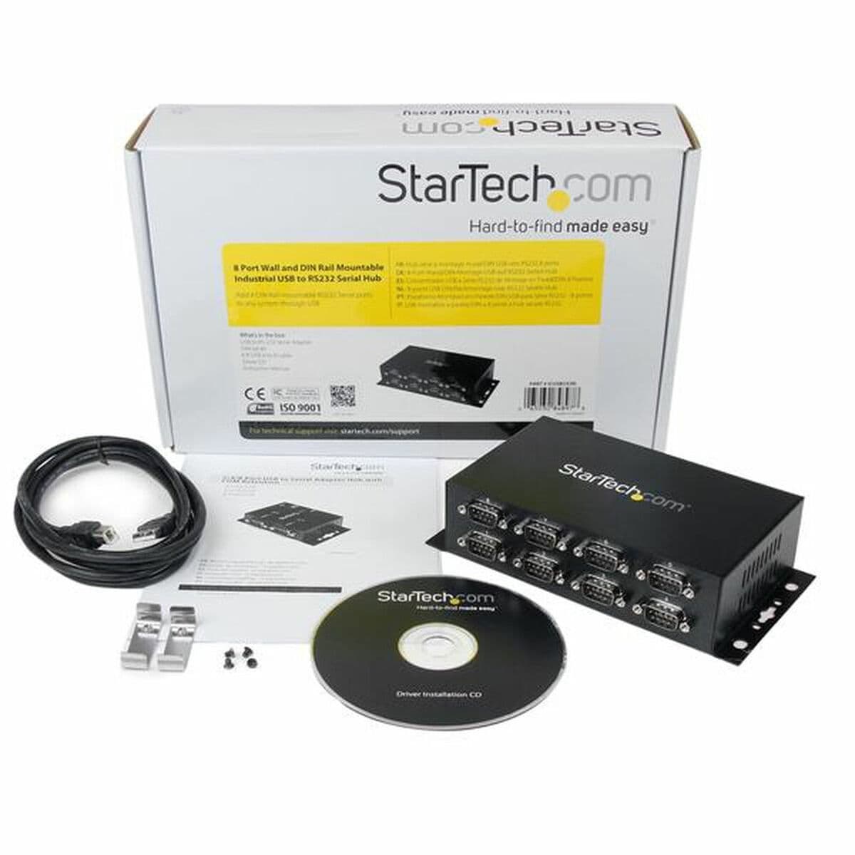 USB til RS232-Adapter Startech ICUSB2328I Svart - Image 4