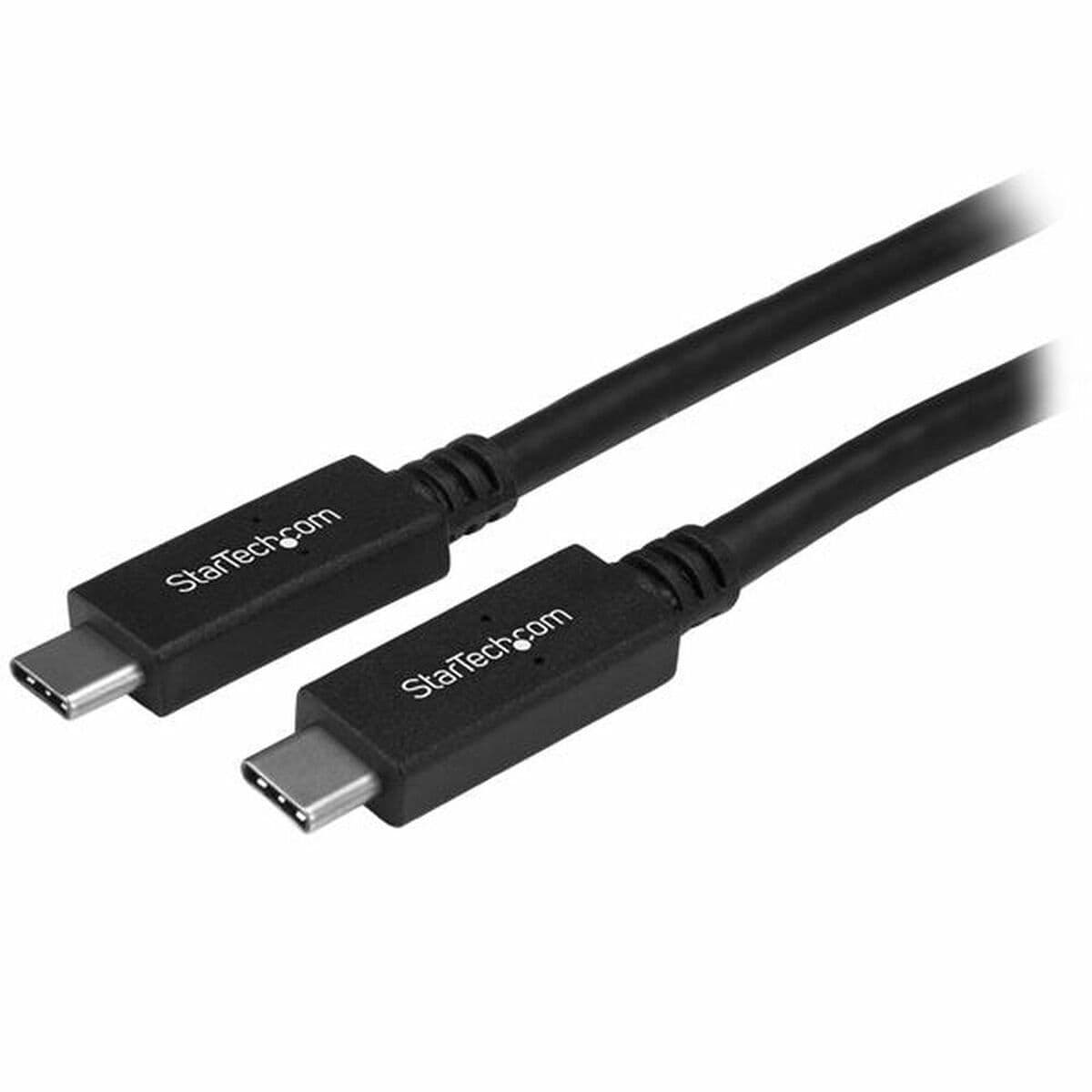 Câble USB C Startech USB315CC1M           USB C Noir - Image 2