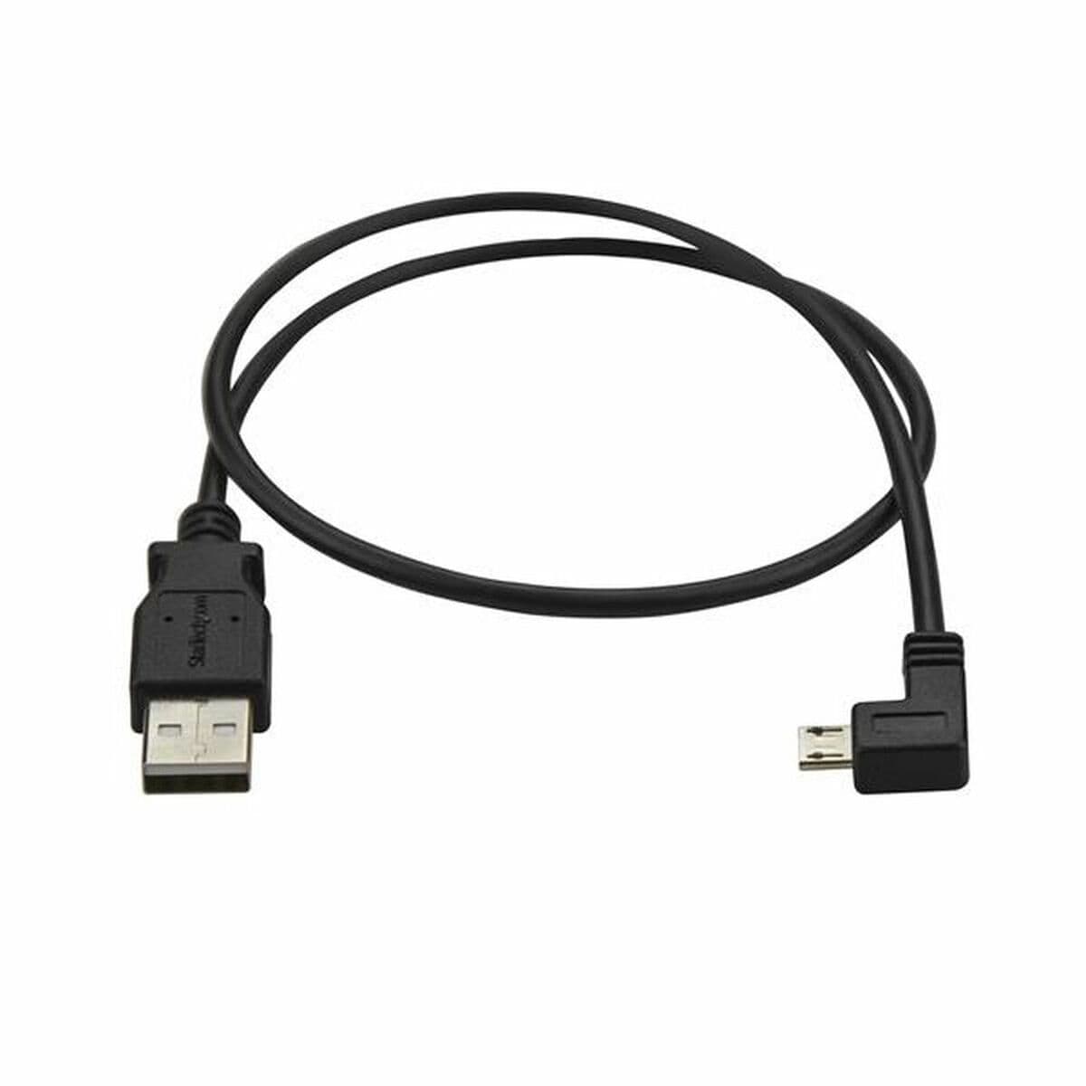 Câble USB Startech USBAUB50CMLA         Noir 0,5 m - Image 2