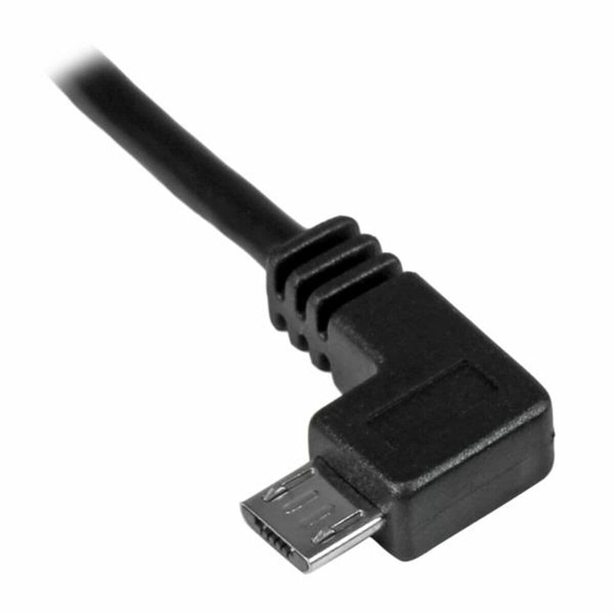 Câble USB Startech USBAUB50CMLA         Noir 0,5 m - Image 3