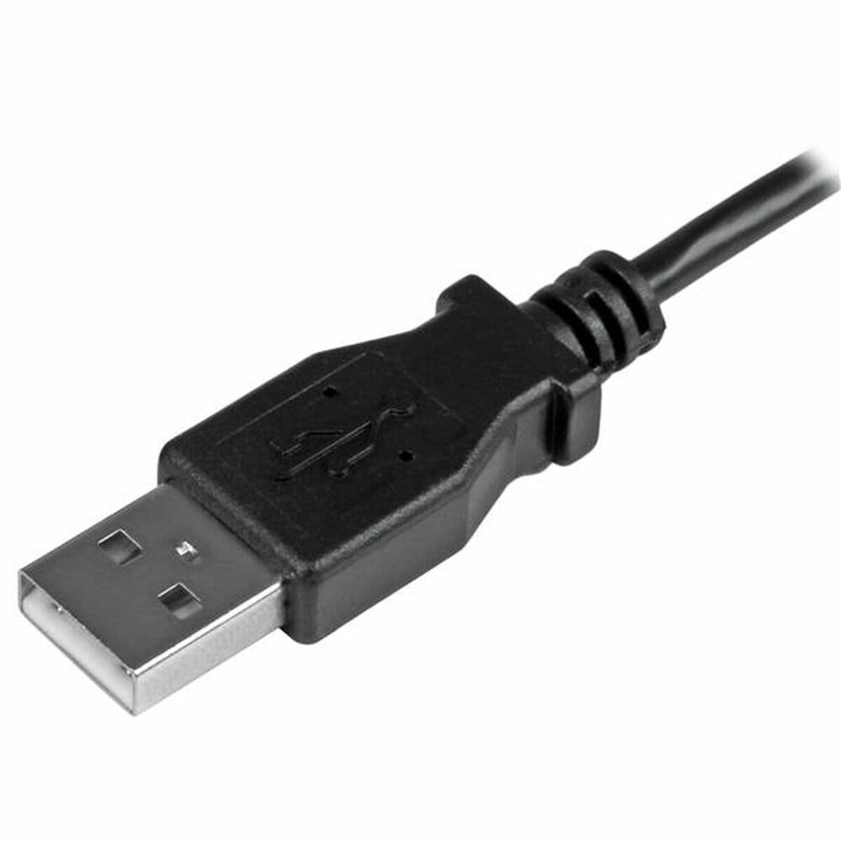 Câble USB Startech USBAUB50CMLA         Noir 0,5 m - Image 4
