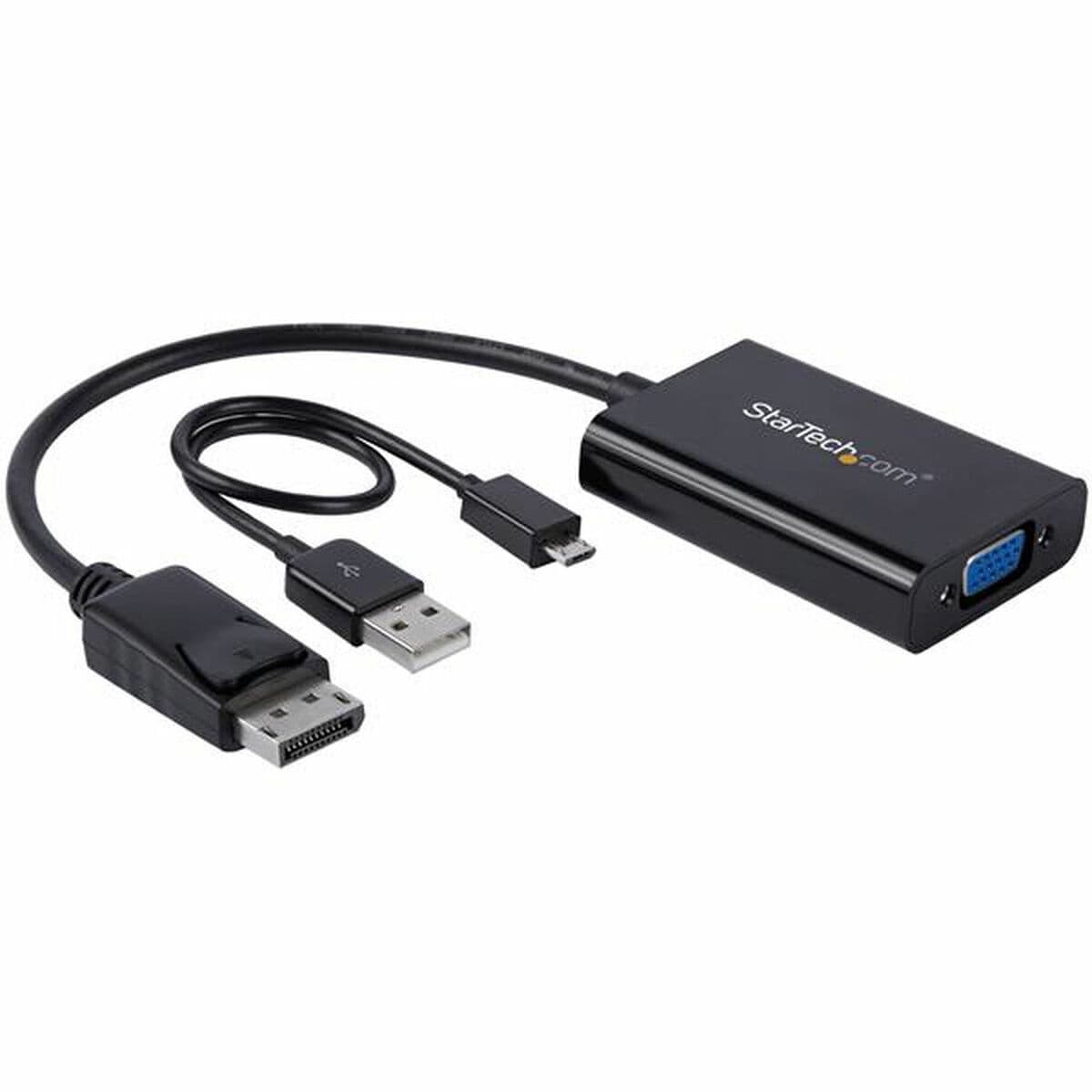 DisplayPort-zu-SVGA-Adapter Startech DP2VGAA              Schwarz - Image 3