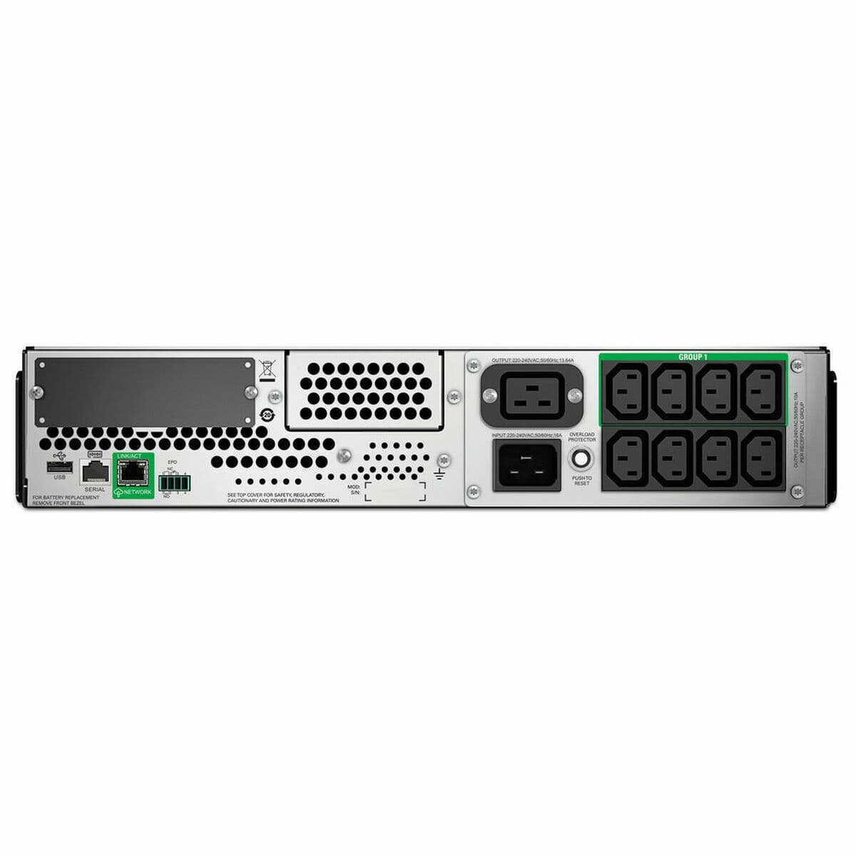 Système d'Alimentation Sans Interruption Interactif APC SMT2200RMI2UC 1980 W - Image 2