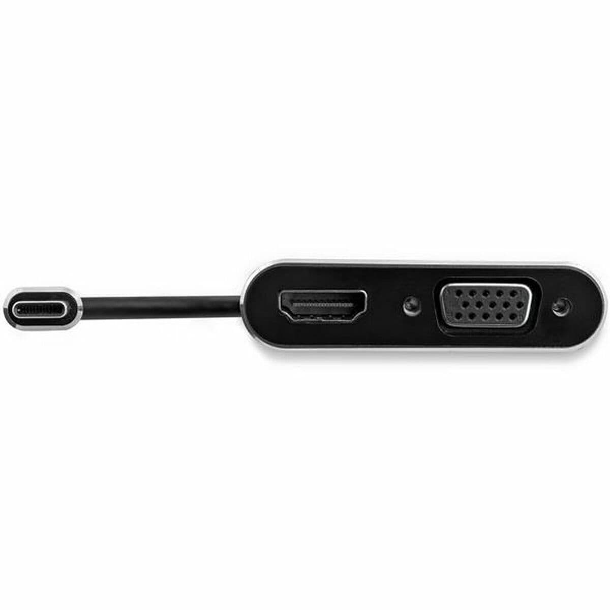 Adaptador USB C para VGA/HDMI Startech CDP2HDVGA            Preto - Image 4