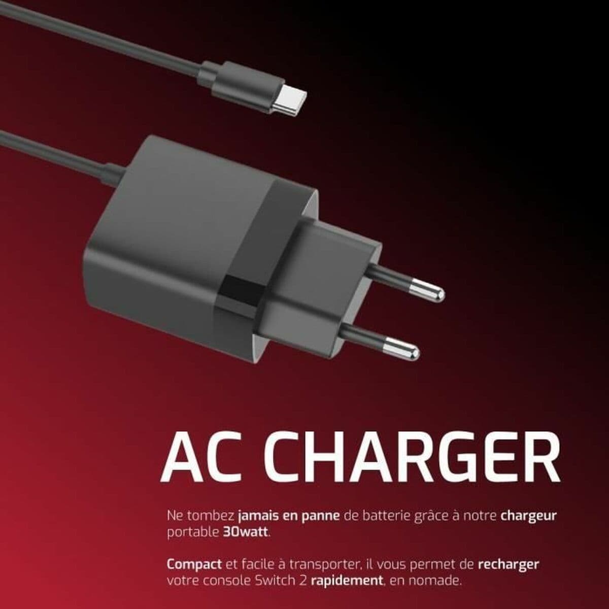 Cargador de Pared Onlan Nintendo Switch 2 - Image 2