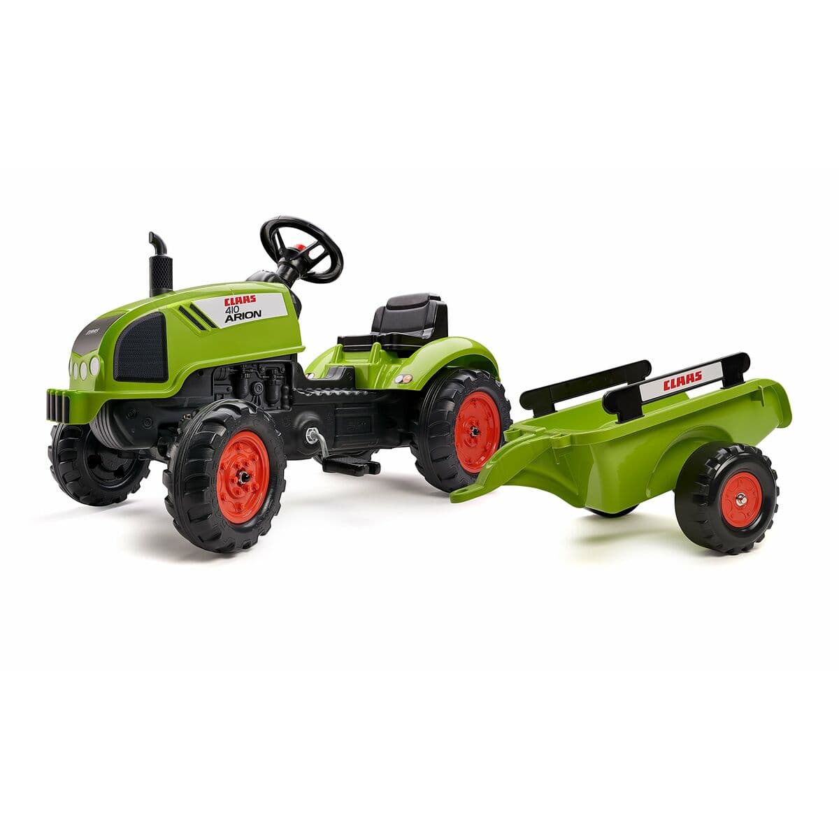 Pedāļu Traktors Falk Claas 410 Arion Zaļš - Image 3