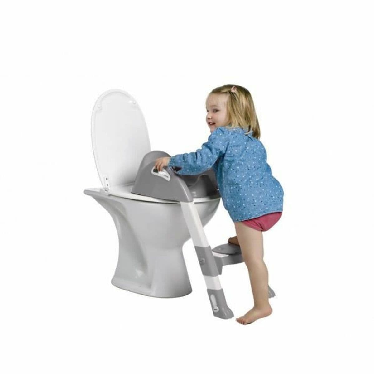 Riduttore WC per Bambini ThermoBaby KIDDYLOO © Grigio - Image 3