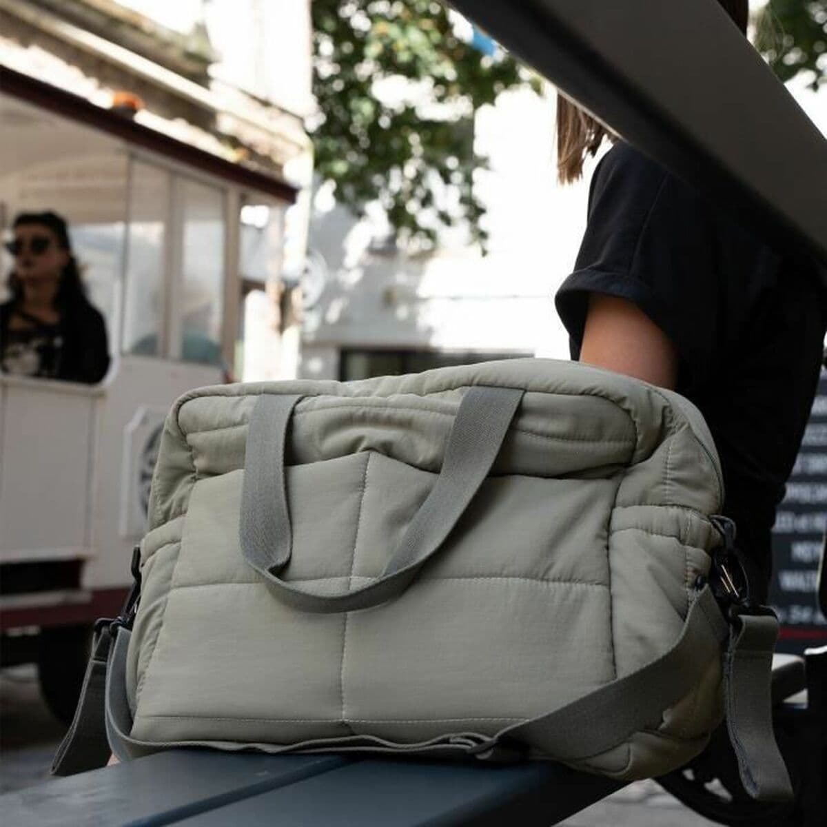 Bolso Cambiador de Pañales ThermoBaby Verde - Image 3