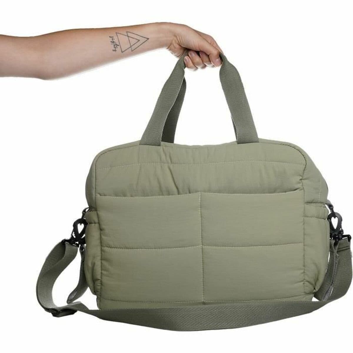 Bolso Cambiador de Pañales ThermoBaby Verde - Image 5
