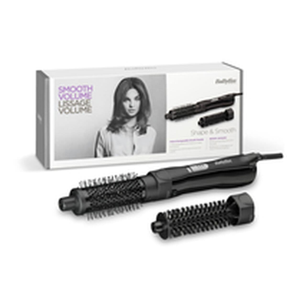 Styling borste Babyliss SHAPE&SMOOTH Svart (2 antal) - Image 10