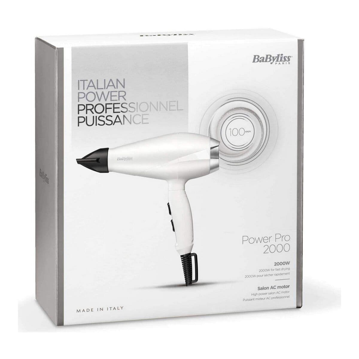 Secador de Pelo Babyliss 6704WE 2000W Blanco 2000 W - Image 5