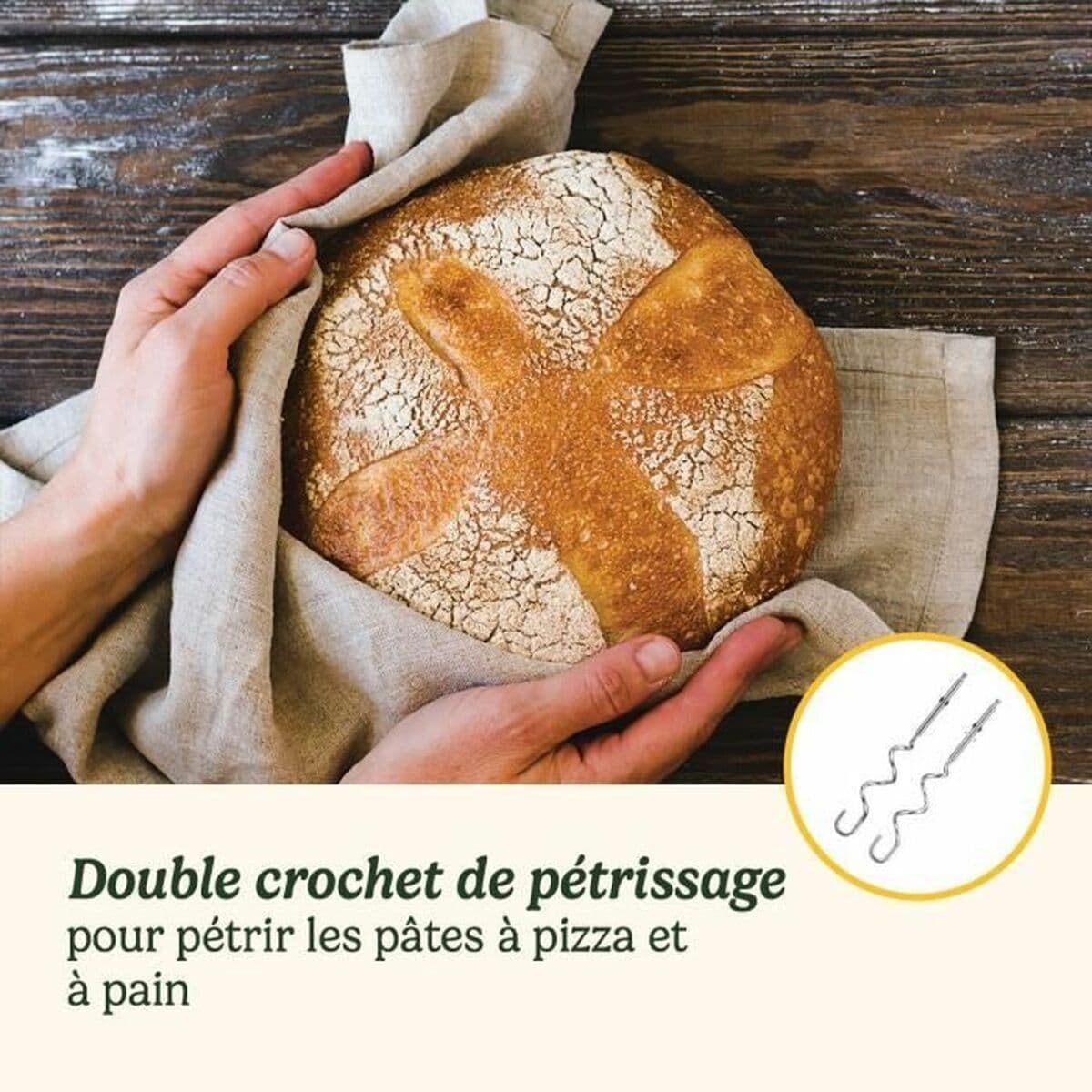 Sbattitore a Fruste Cuisinart HM7U/E POWER ADVANTAGE Bianco 200 W - Image 8