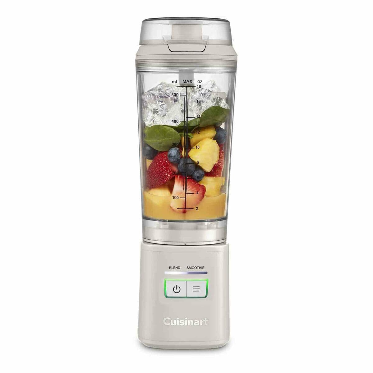 Frullatore Cuisinart PBL100E Blast&Go 120 W Bianco 500 ml - Image 2
