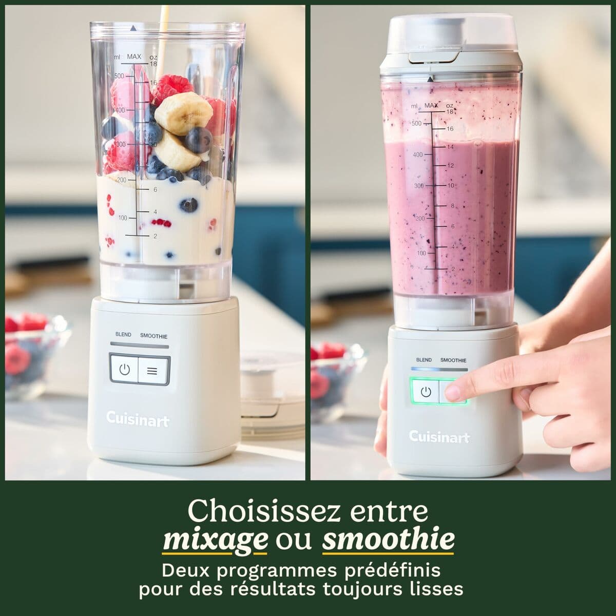 Frullatore Cuisinart PBL100E Blast&Go 120 W Bianco 500 ml - Image 8