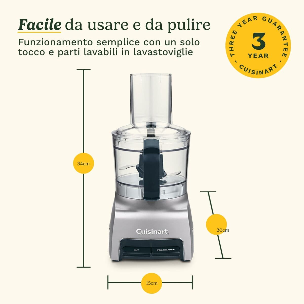 Młynek do Mięsa Cuisinart Srebrzysty - Image 9