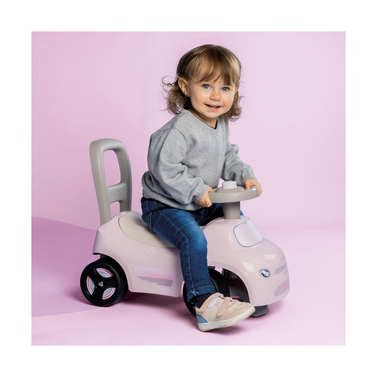 Porteur Smoby Noir Rose 2 en 1 - Image 14