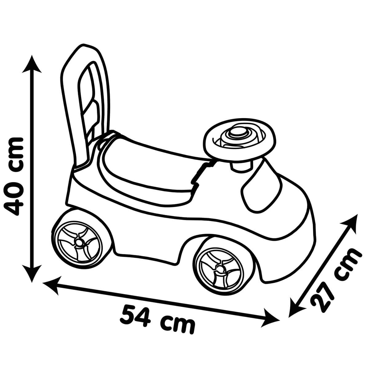 Porteur Smoby Noir Rose 2 en 1 - Image 20