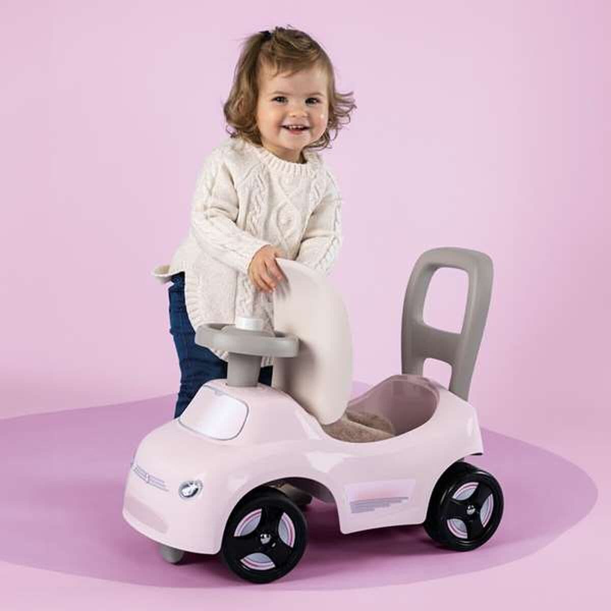Porteur Smoby Noir Rose 2 en 1 - Image 5