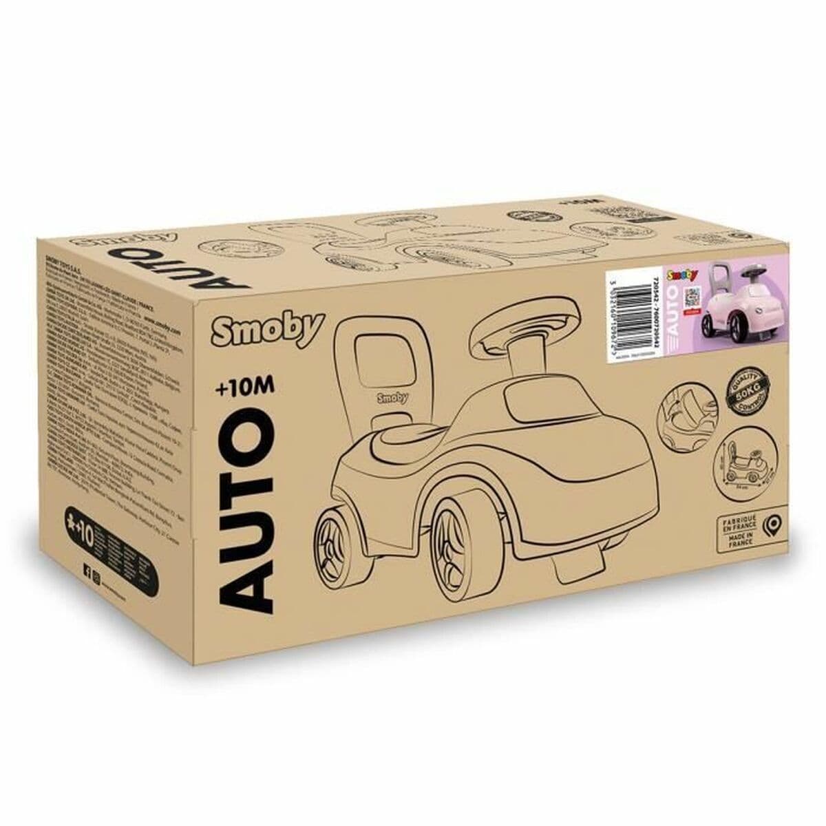 Porteur Smoby Noir Rose 2 en 1 - Image 11