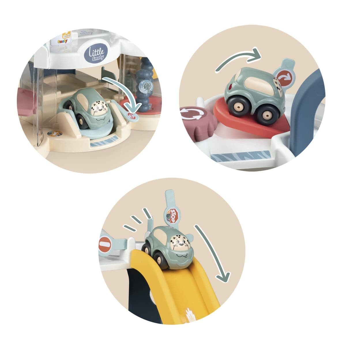 Garaje Parking con Vehículos Smoby First Garage - Image 2