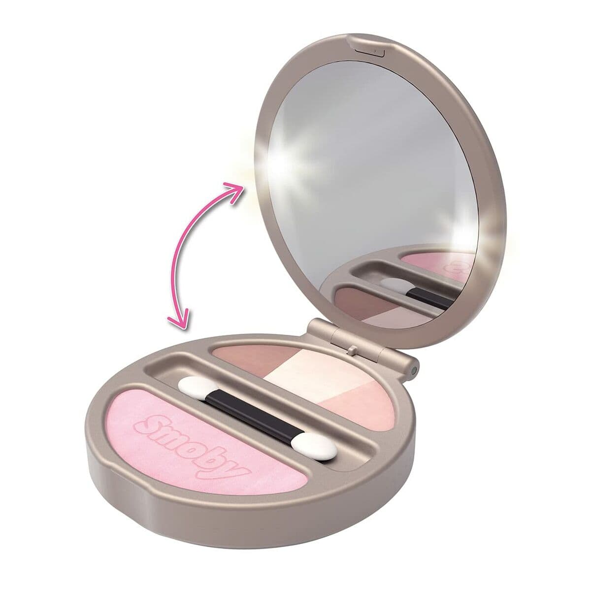 Kinder Make-up Smoby My Beauty Powder Compact Grau - Image 2