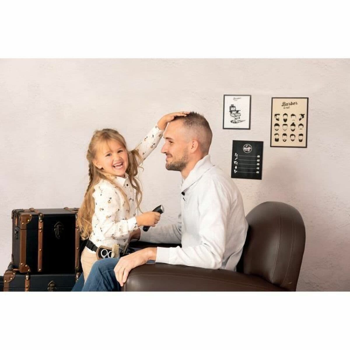 Set de Maquillaje Infantil Smoby BARBER & CUT BELT Negro - Image 4