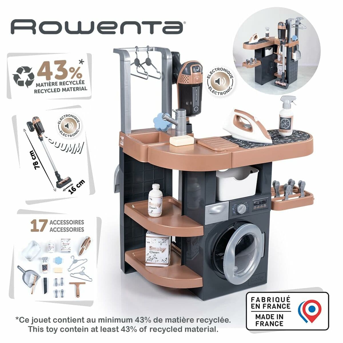 Rengörings & Lagrings-kit Smoby - Image 3