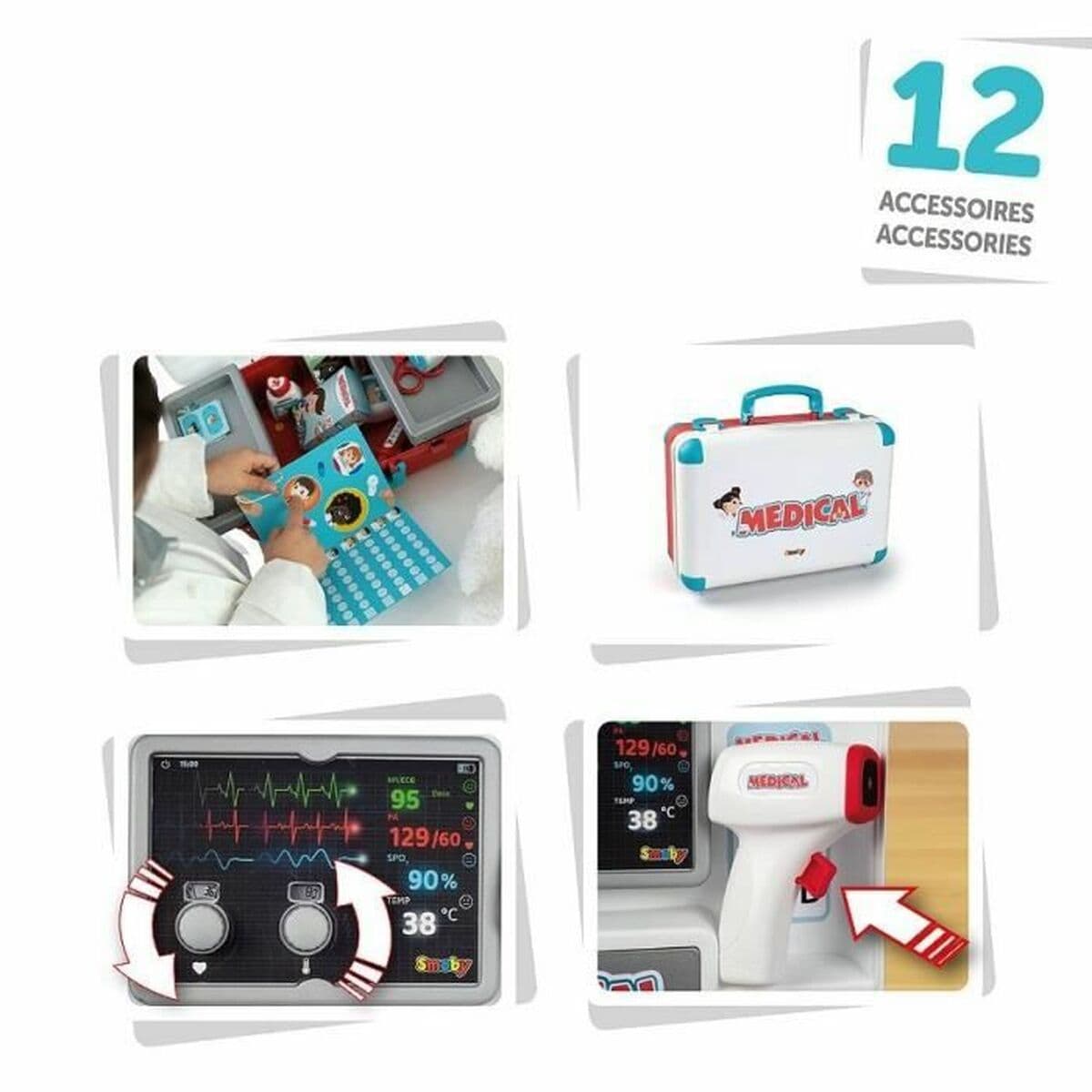 Coffret Médical avec Accessoires en jouet Smoby - Image 2