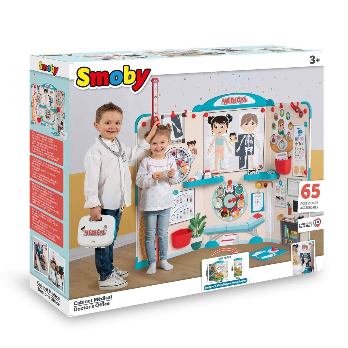 Speelgoed Dokterstas met Accessoires Smoby Cabinet Medical - Image 4