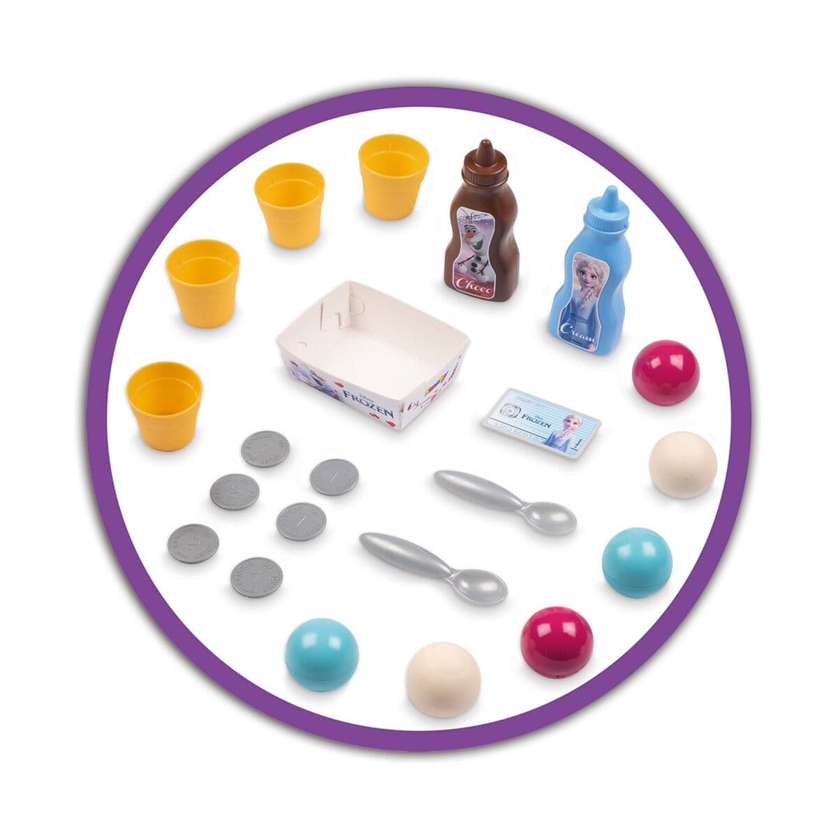 Žaislų rinkinys Smoby  Frozen Ice Cream Shop - Image 3