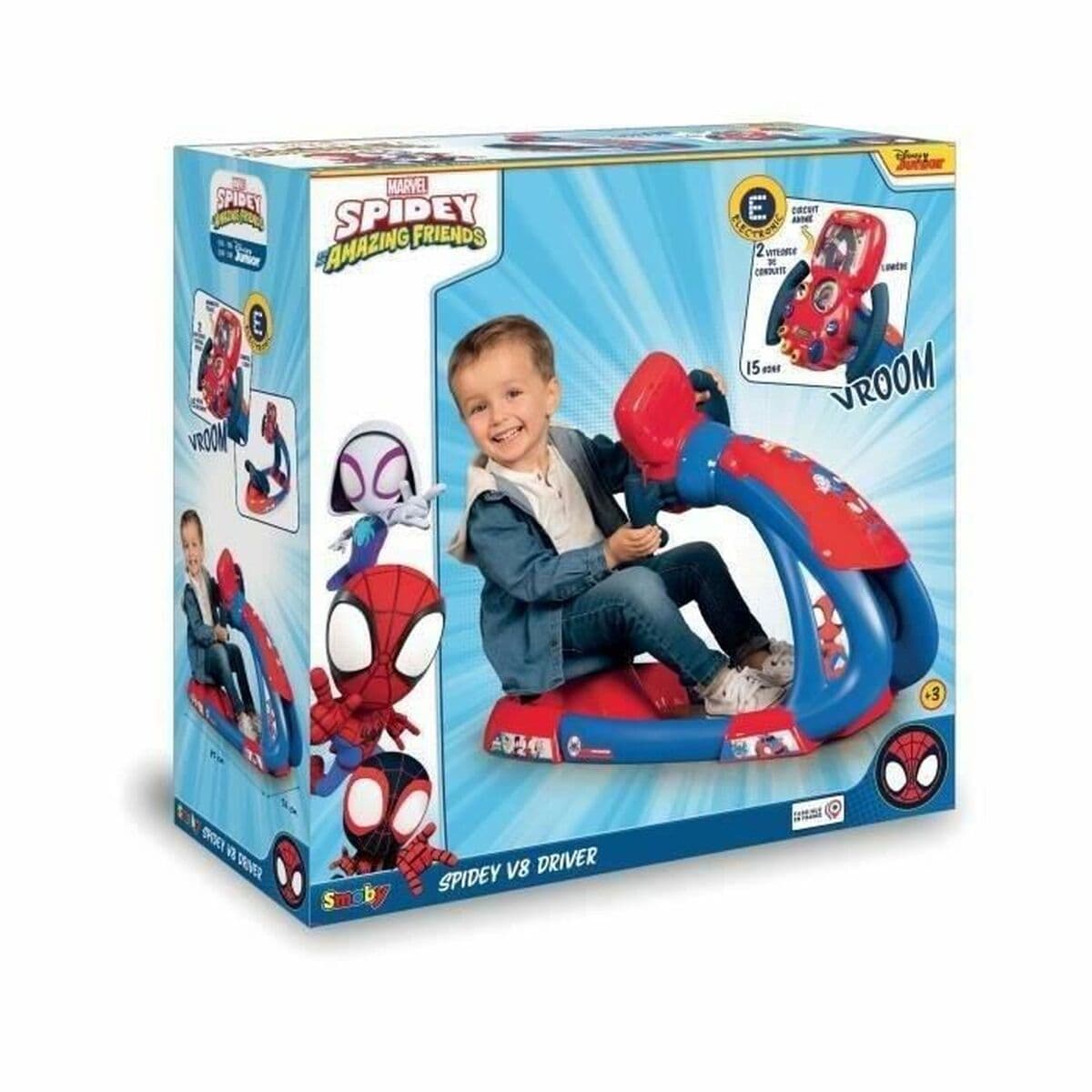 Asiento Racing Spidey Amazing friends Infantil Volante - Image 2