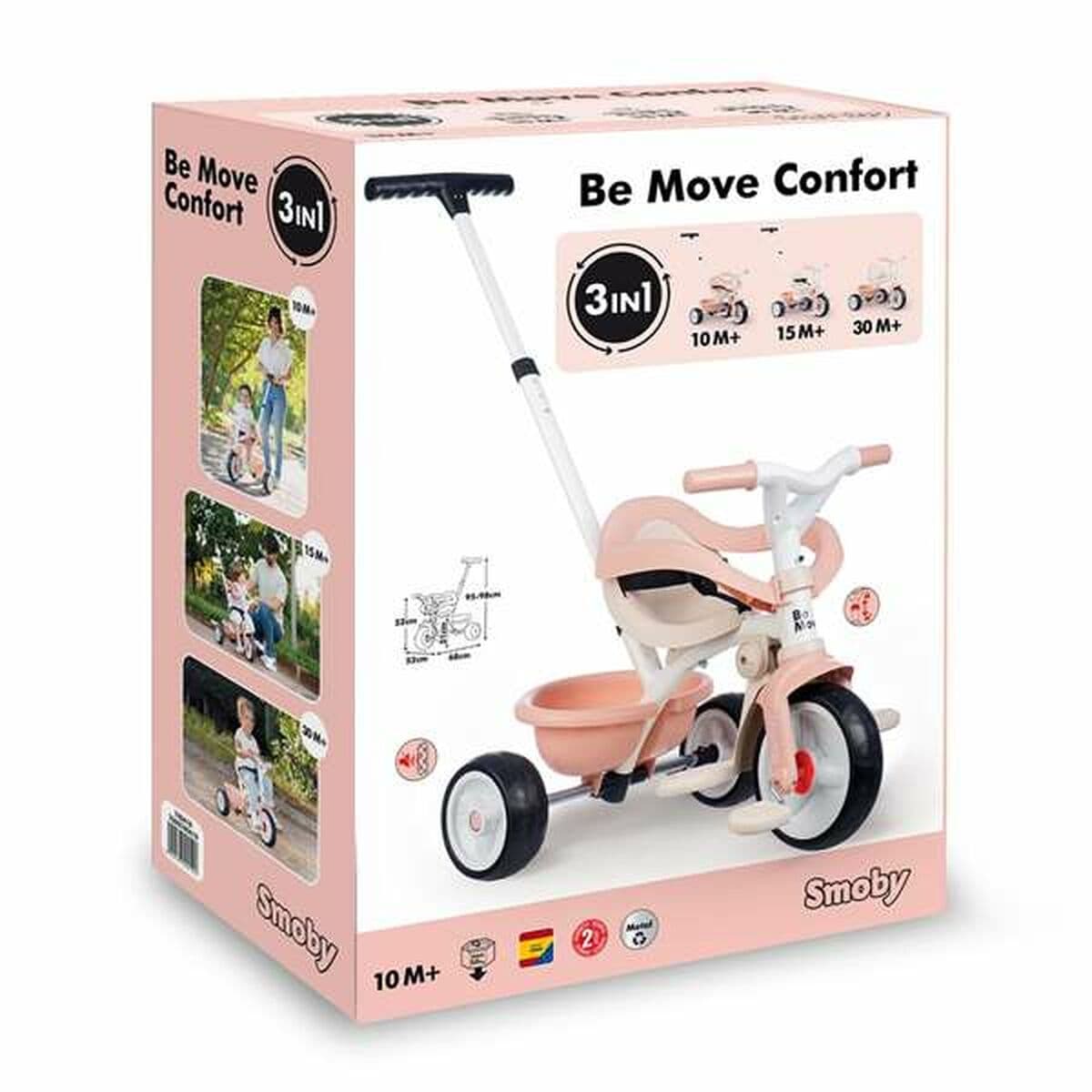 Trehjuling Smoby Be Move Confort Rosa - Image 9