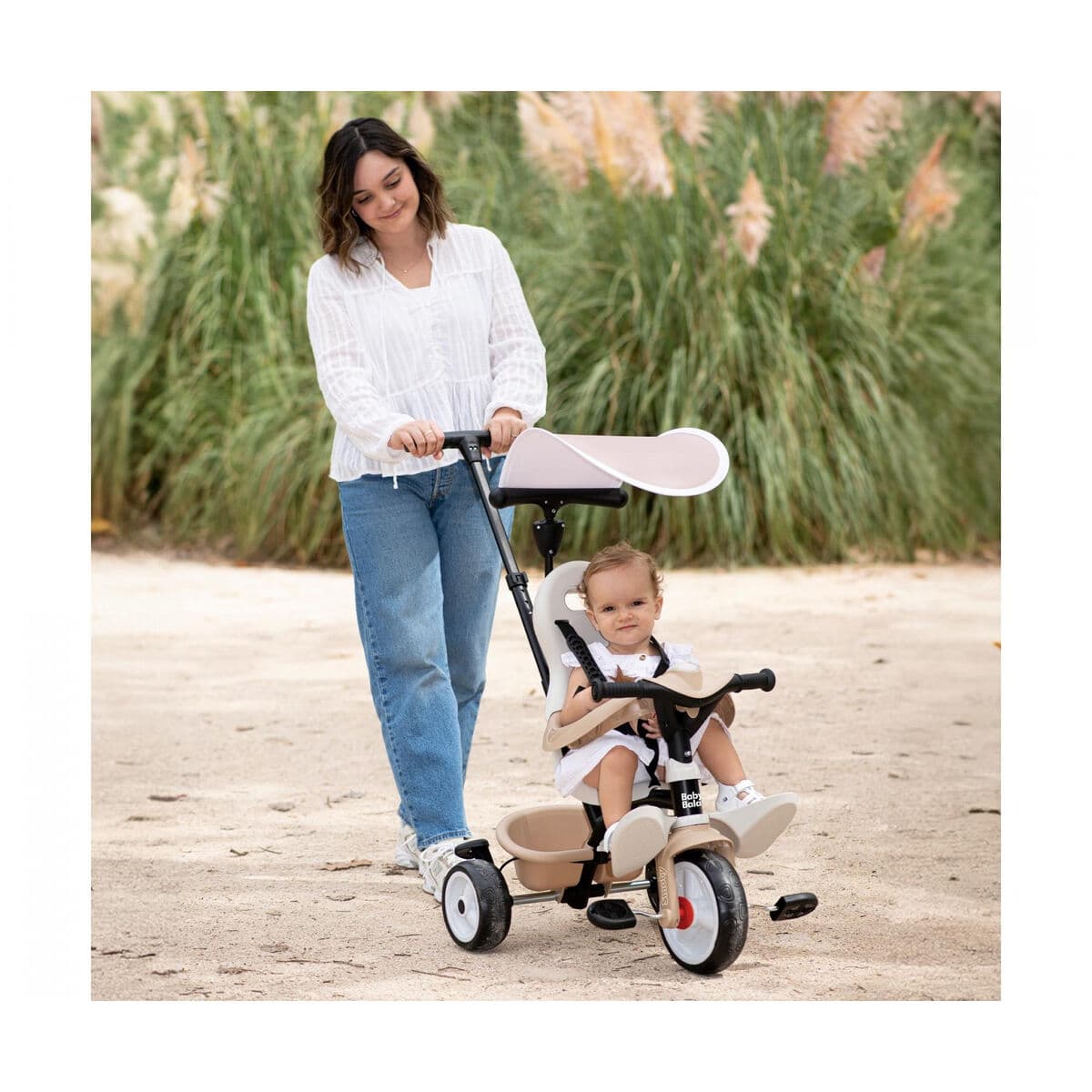 Trehjuling Smoby Beige - Image 12