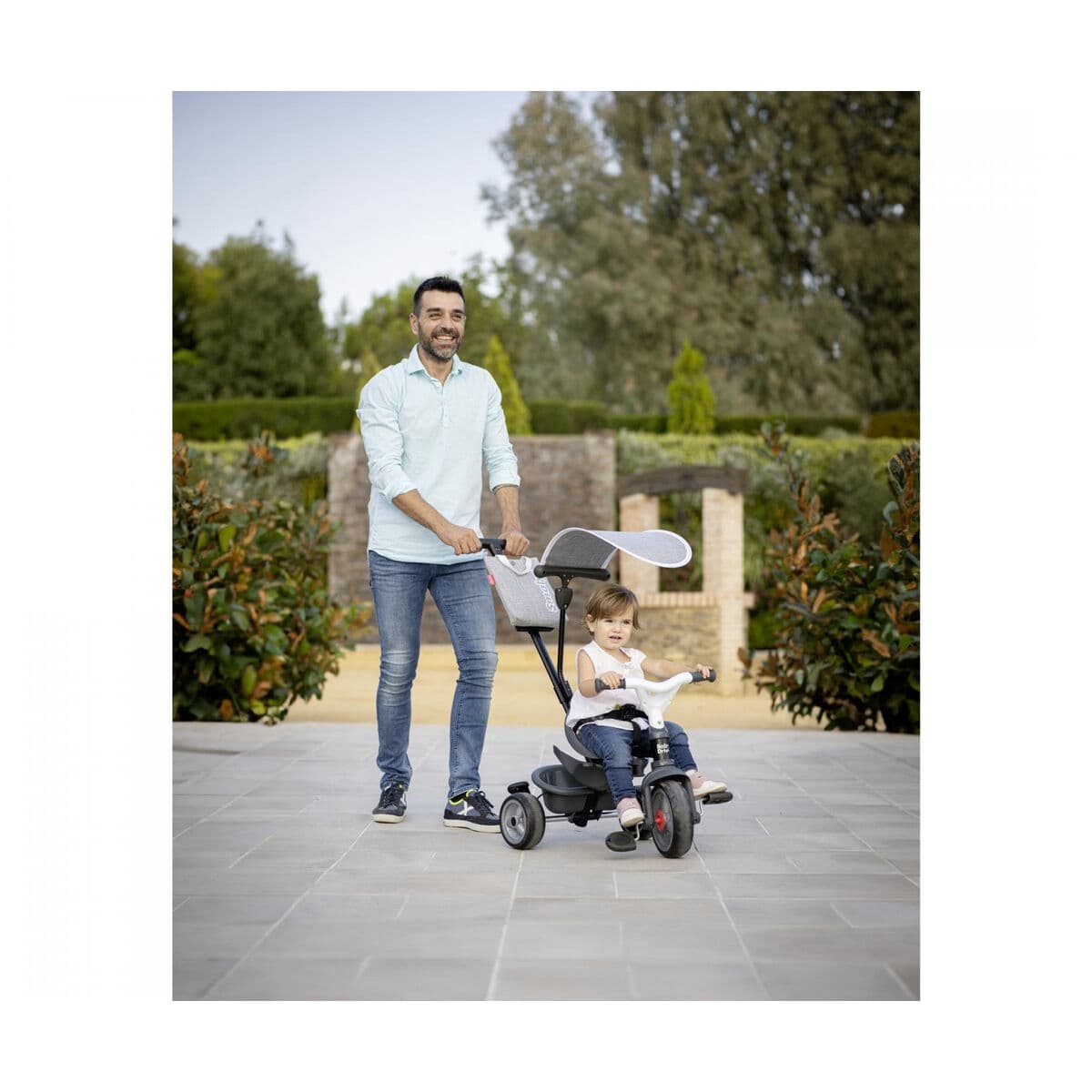 Triratis Smoby Baby Driver Pilka - Image 12