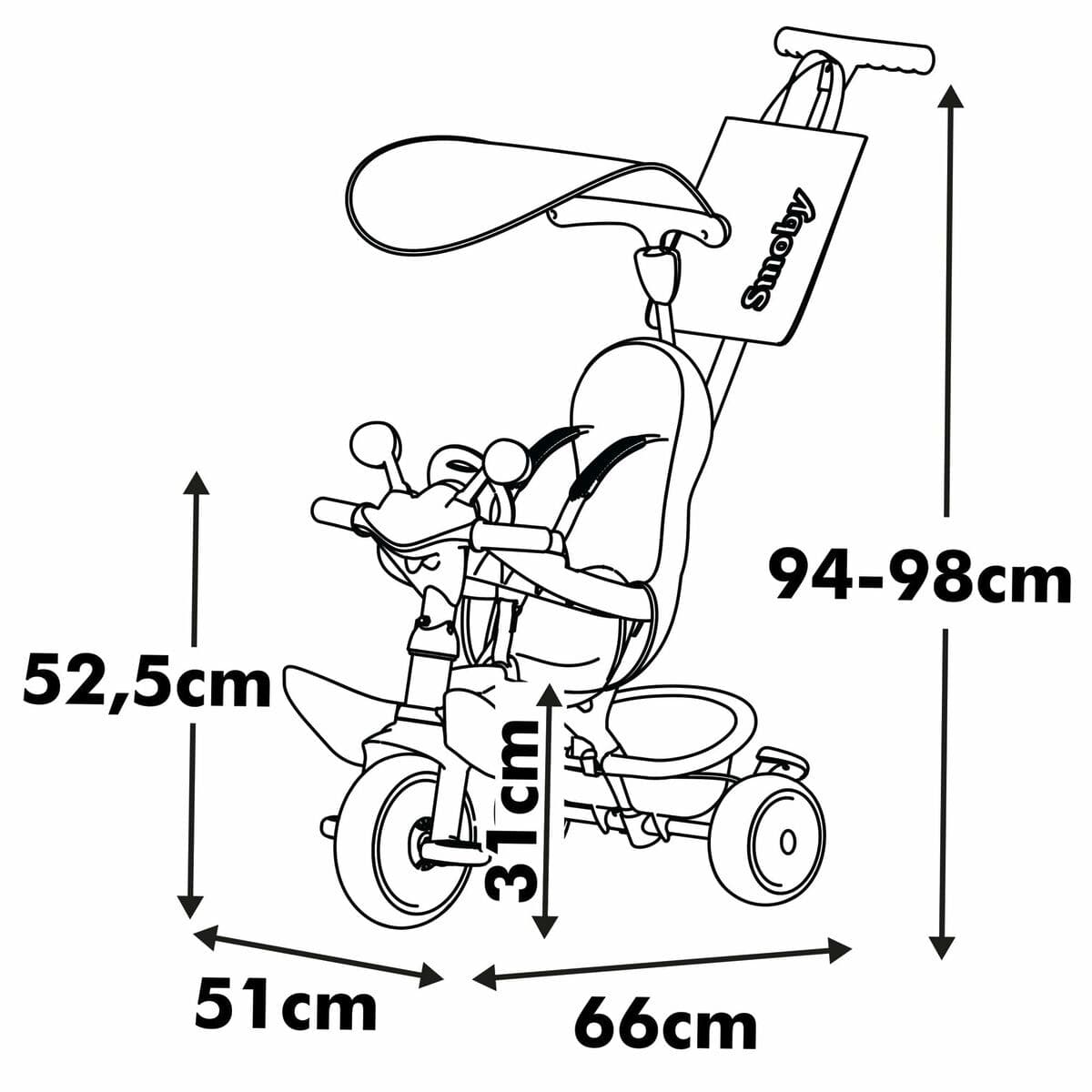 Triciclo Smoby - Image 17