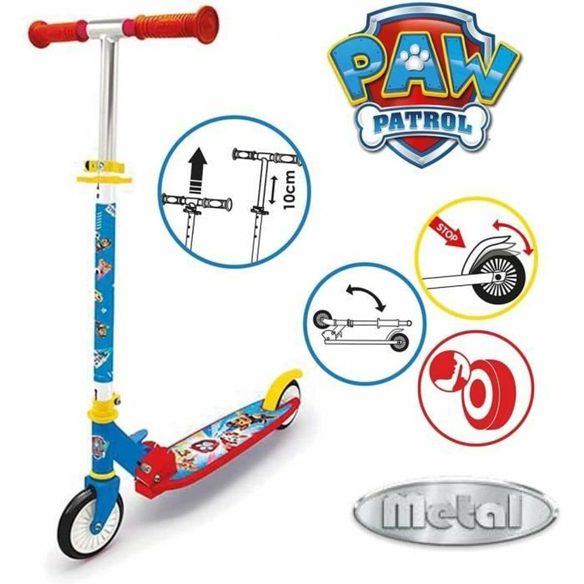 Patinete Smoby Paw Patrol - Image 2