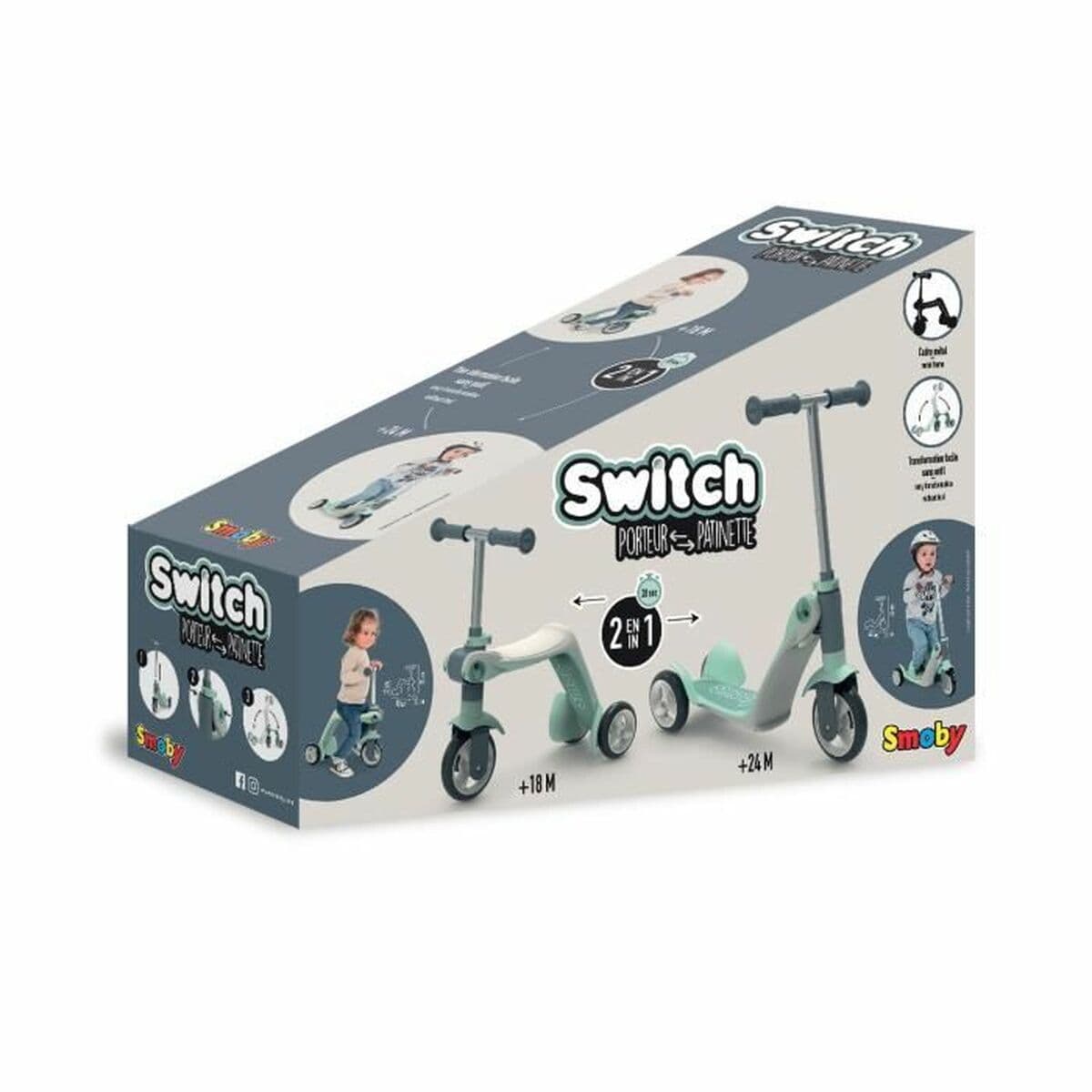 Triciclo Smoby Switch - Image 2