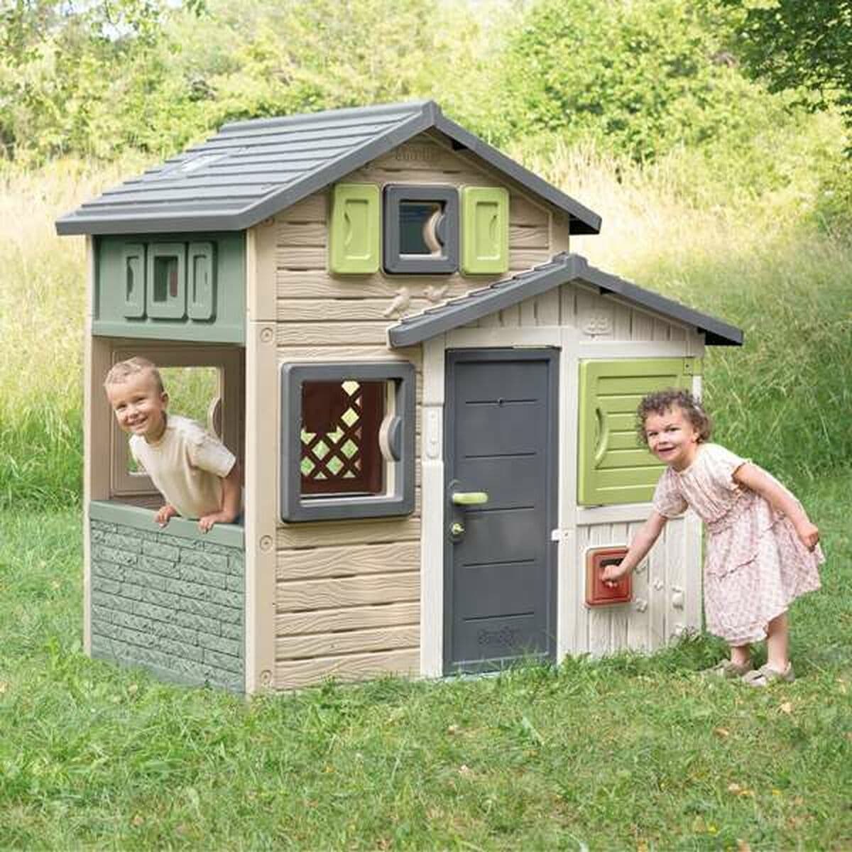 Vaikų žaidimų namelis Smoby Evo Friends 162 x 164 cm - Image 4