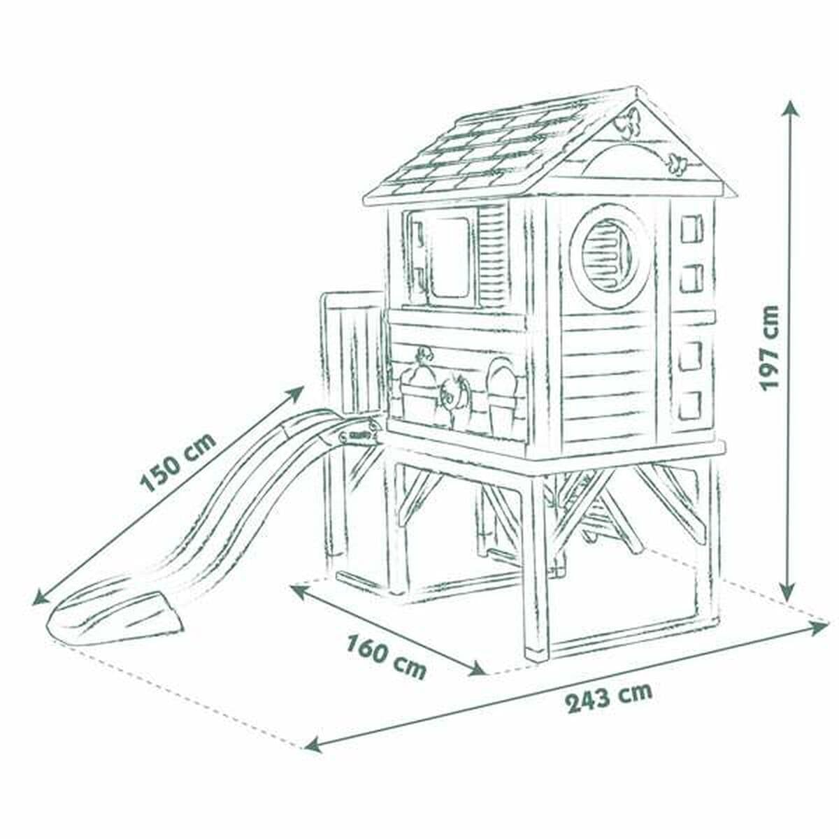 Vaikų žaidimų namelis Smoby - Image 11