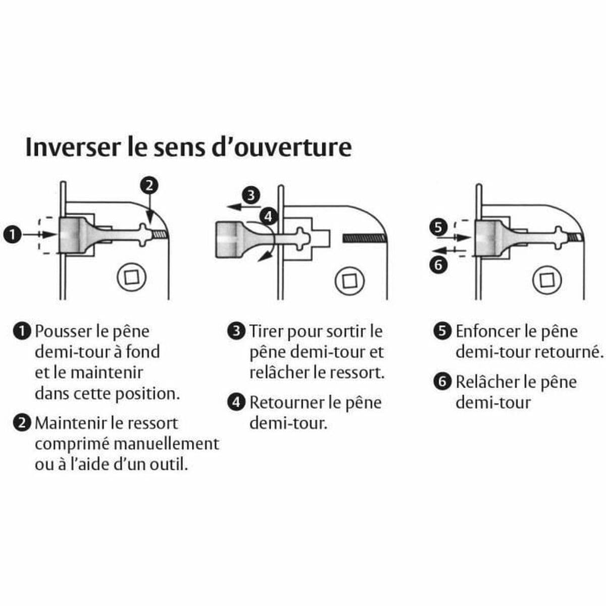 Cerradura de embutir Yale 6,2 x 2 x 23 cm Acero - Image 6